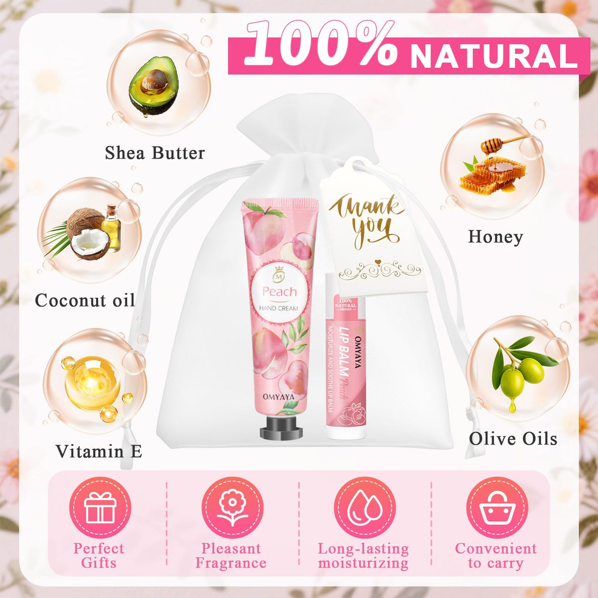 SUPERSUN lip balm flavors Honey Rose Cherry for moisturized lips.
