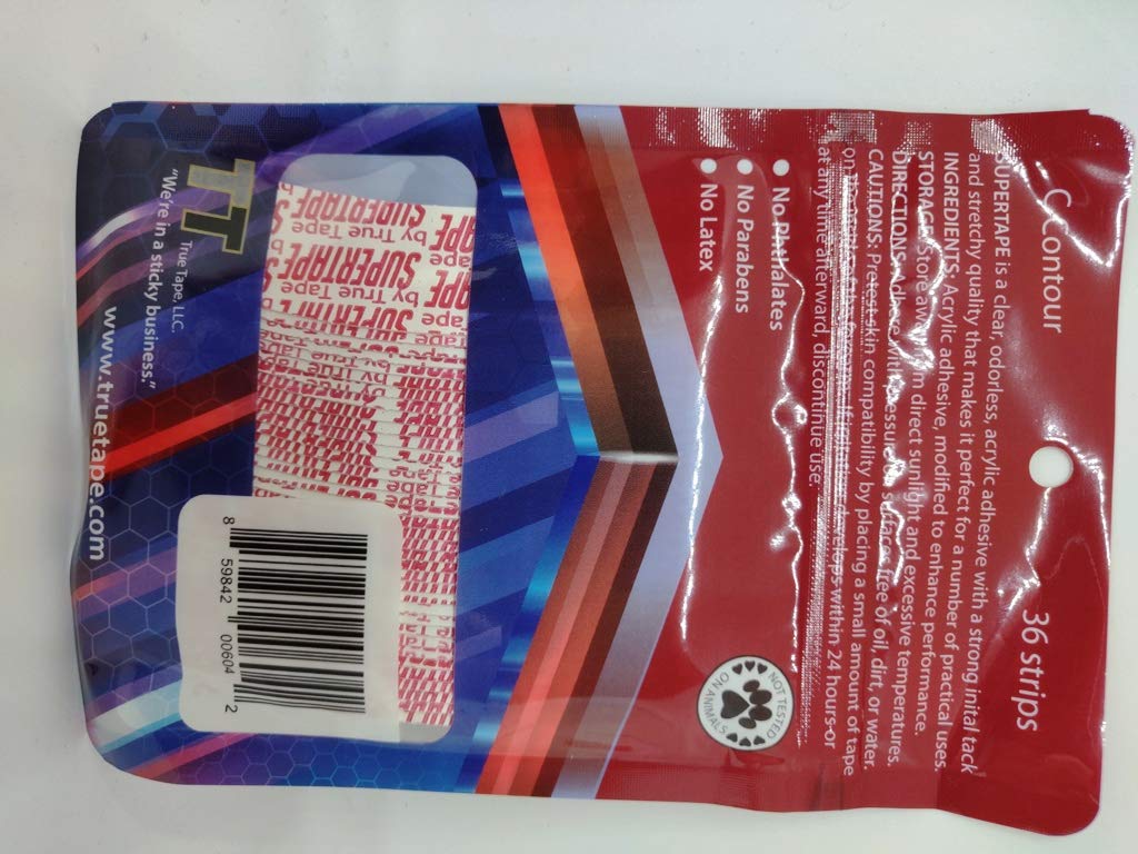 Supertape removal with adhesive solvent for quick cleanup and reapplication.