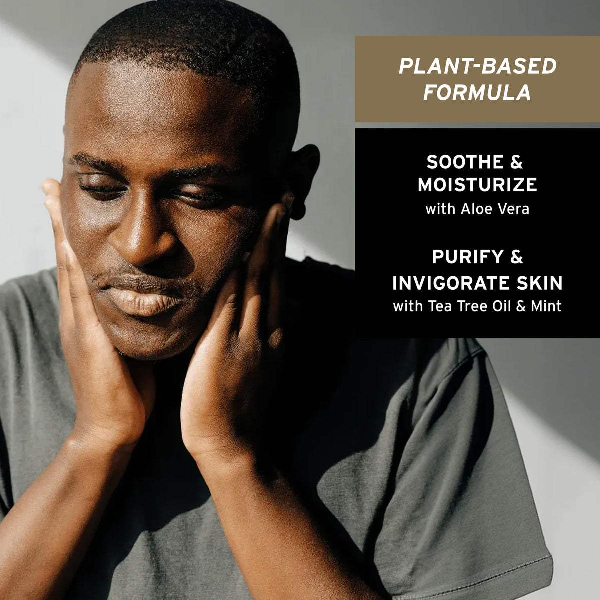 Supply Face Wash ingredients aloe vera to soothe and hydrate skin