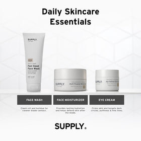 Supply Face Wash tea tree oil drops indicate pore-purifying benefits