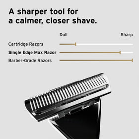 Supply Magnetic blade reload guides blades safely into place.