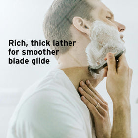 Supply Ultra Lather Shaving Cream lather closeup highlights rich texture for glide