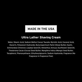 Supply Ultra Lather Shaving Cream travel-ready jar for grooming anywhere