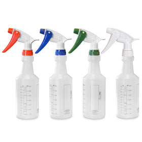 SupplyMaid commercial-grade 16 oz bottle, front view, built for heavy-use spraying.