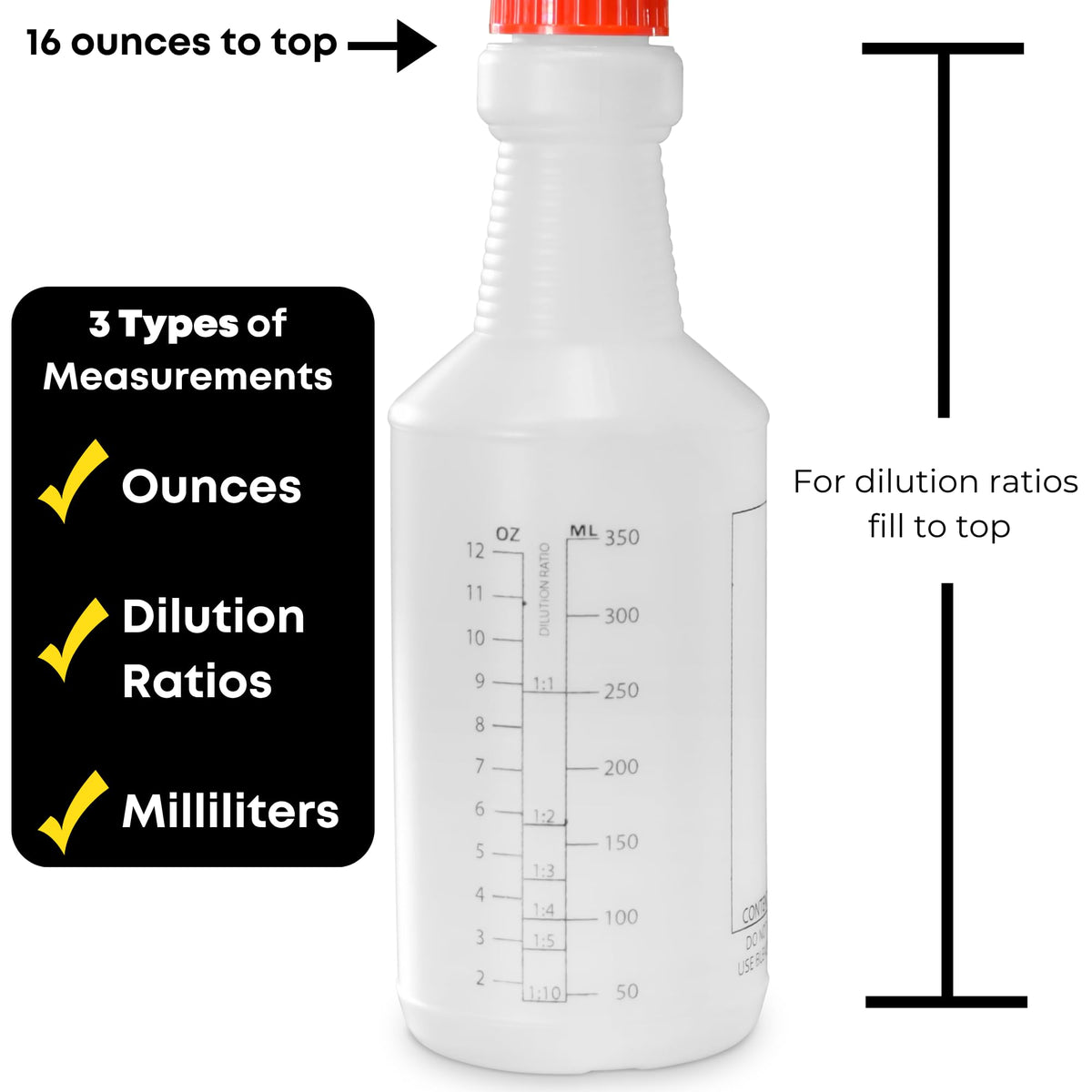SupplyMaid four-pack color-coded bottles to prevent mix-ups.