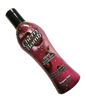 Supre Cherry Bomb fragrance note Cherry Fever promises a pleasant scent during tanning