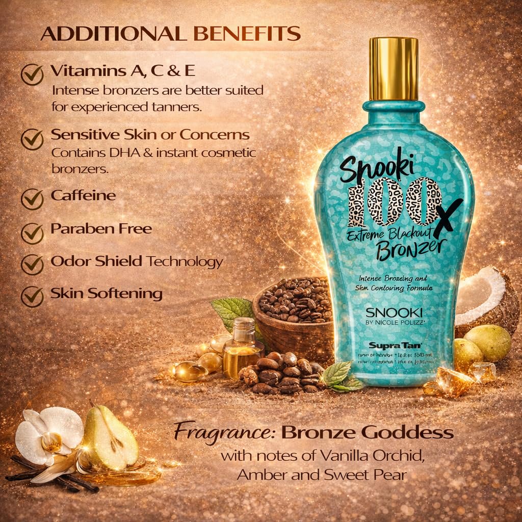 Supre Snooki 100x Extreme bottle features Apple Cider Vinegar for toning