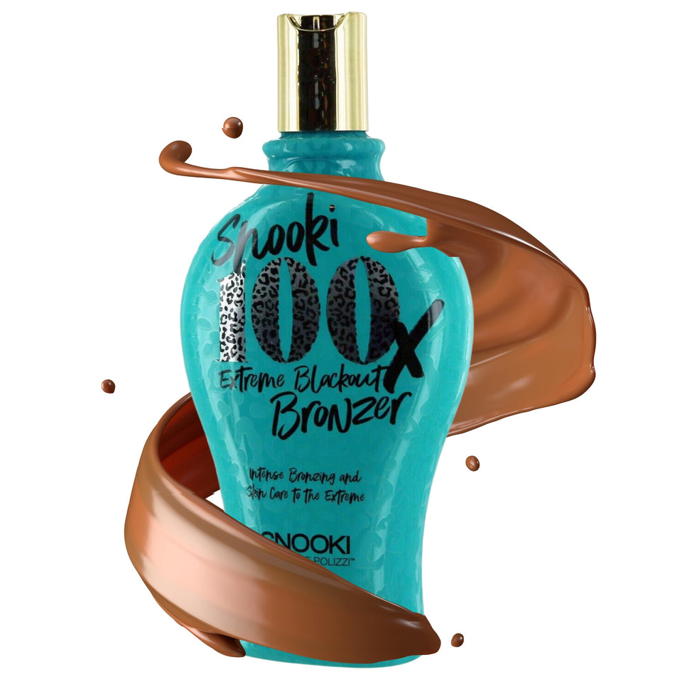 Supre Snooki 100x Extreme Blackout Bronzer bottle instant color for deeper tan