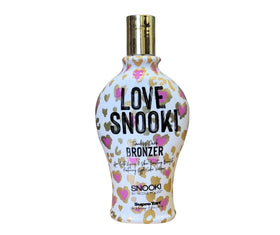 Supre Snooki Love Snooki Dark Bronzing Blend bottle showing deep, radiant color