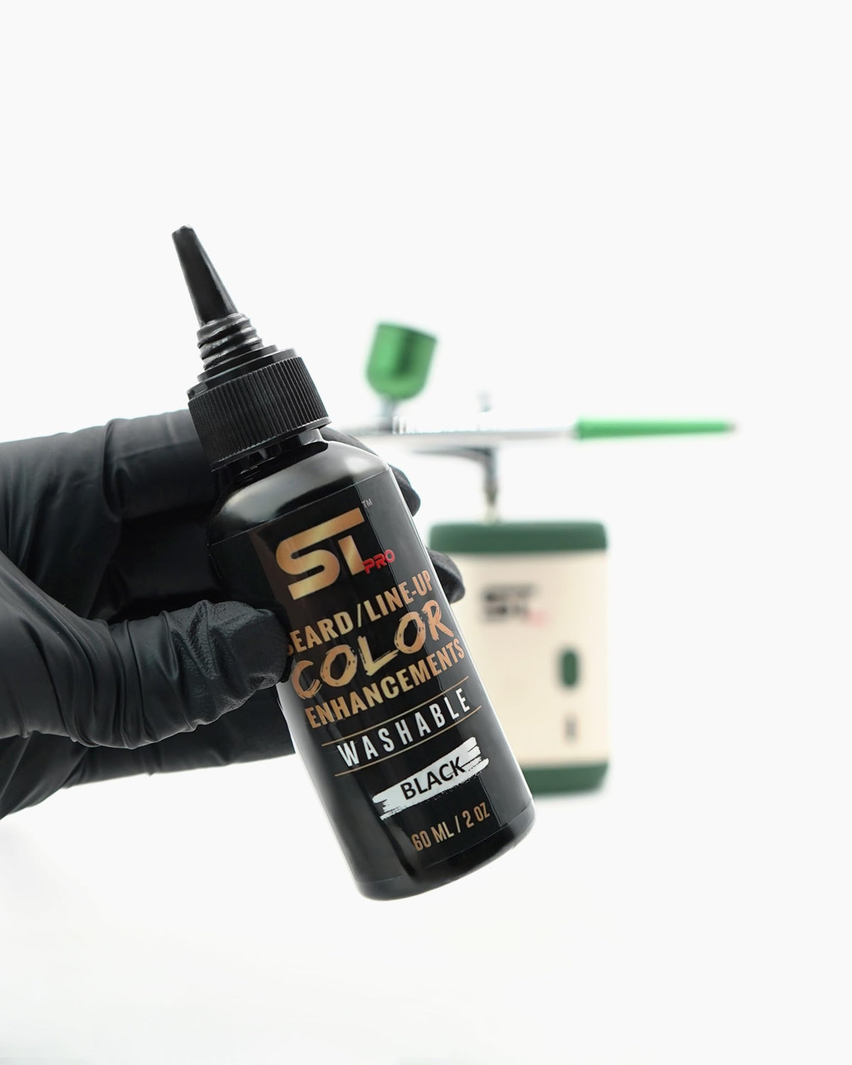 Supreme Trimmer Airbrush Skin-Friendly Ink is gentle on skin for all-day wear.