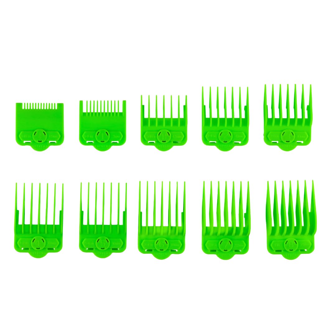 Acid green CMG100 set with 10 length options for styling flexibility