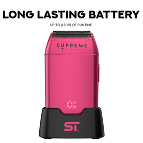 Supreme Trimmer Crunch STF602 dual voltage supports worldwide travel and versatility.