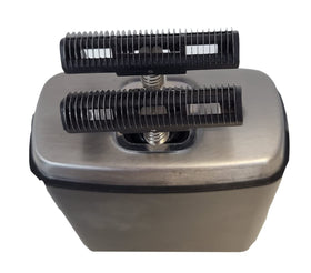 Foil and cutter complete set shown for routine maintenance