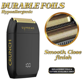 SB63 cutter included for reliable replacement on professional shaver