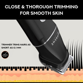 Supreme Trimmer SMG3030 adjustable comb 1-9mm for versatile trimming