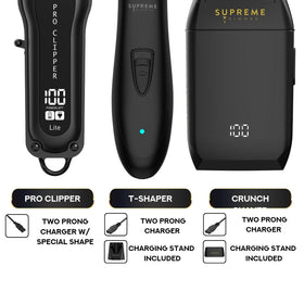 Supreme Trimmer STF602 Crunch Foil Shaver with long-lasting Li‑ion battery