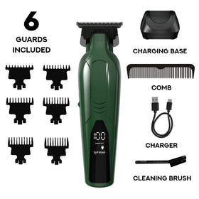 Ergonomic Vader Lite grip reduces fatigue during long grooming sessions.