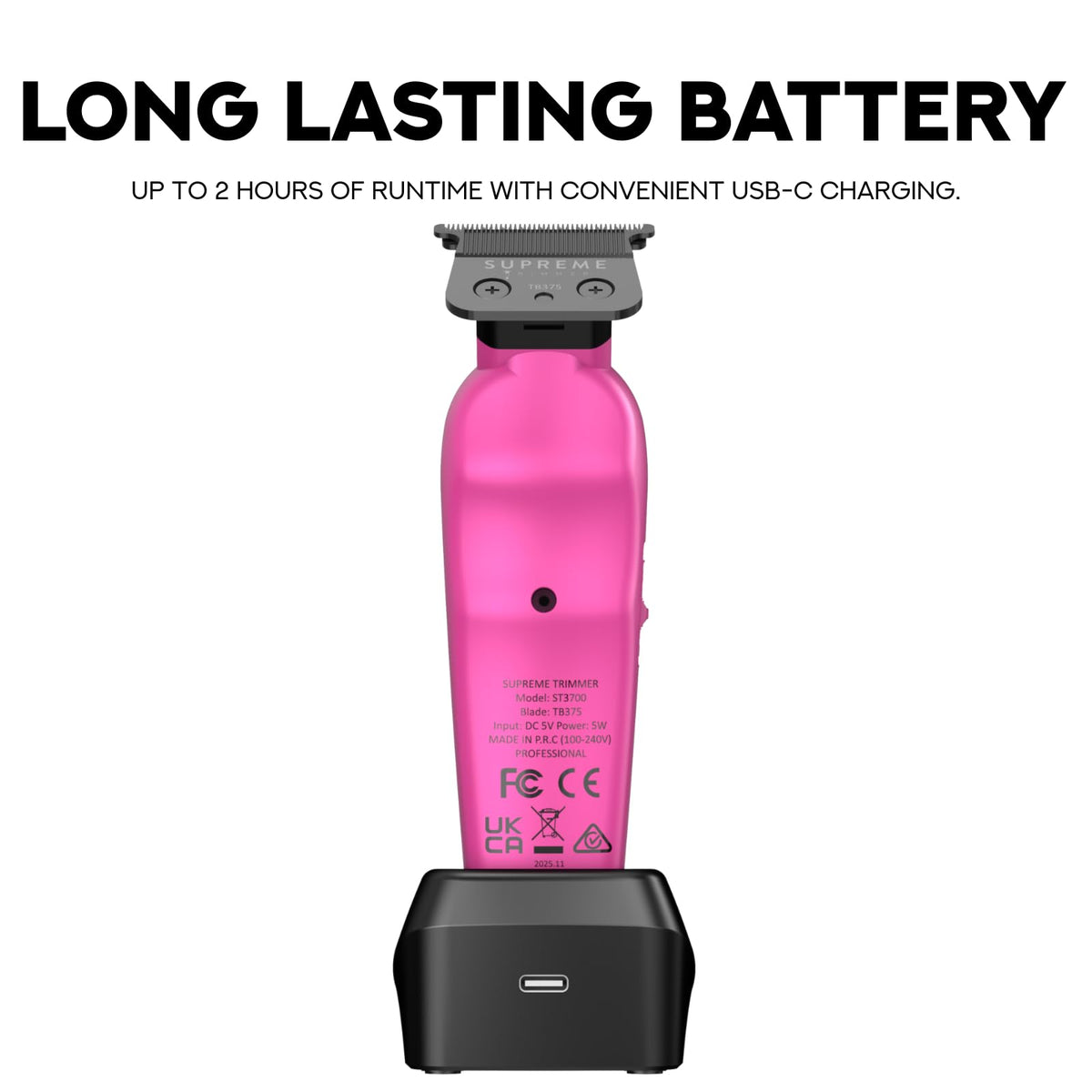 Vader Lite ST3700 offers up to 120 minutes runtime on a single charge