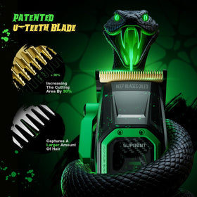 SUPRENT FANGS ergonomic pro design offers comfortable grip for long sessions