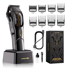 SUPRENT hair clippers pro motor delivers high torque for fast, precise cuts.