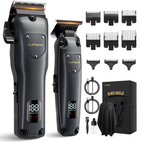 SUPRENT hair clipper with 6800 RPM motor for salon-quality home grooming