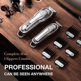 SUPRENT Pro cordless clipper in use for freedom during grooming sessions.