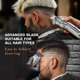 SUPRENT Pro guide combs arranged for versatile fades and trims.