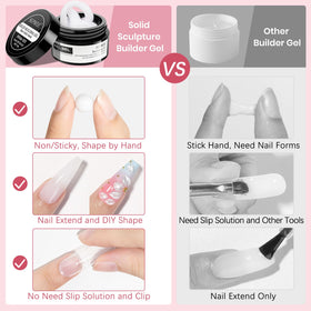 SUPWEE 2-in-1 nail powder and dual form for easy artistry