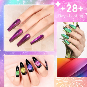 SUPWEE gel polish application process guide aids at-home salon results.