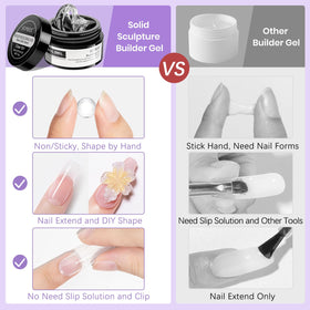 SUPWEE chrome silver powder for metallic accents on nails.