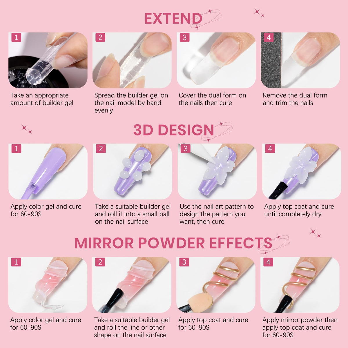 SUPWEE at-home nail art setup with kit, ready for DIY nails.