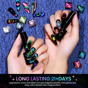 SUPWEE LED lamp curing a manicure for durable results