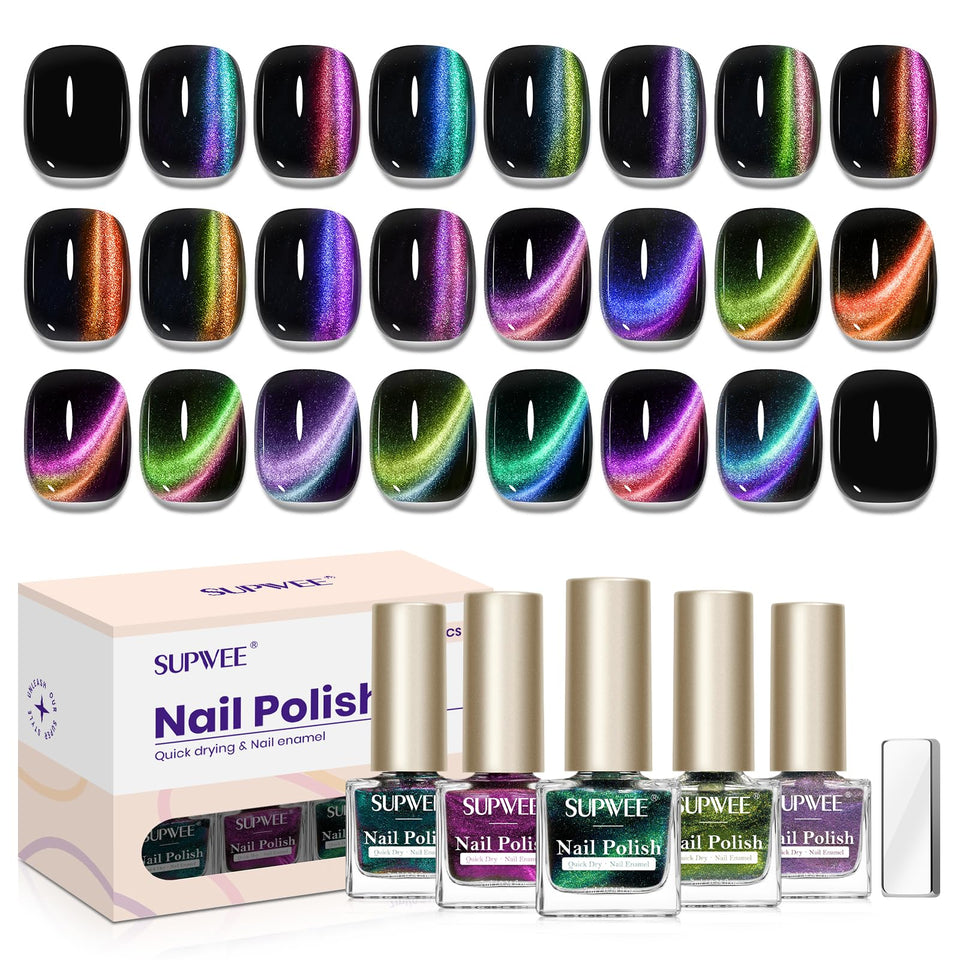 SUPWEE magnetic cat-eye color-01 delivers depth with quick air-dry for busy days
