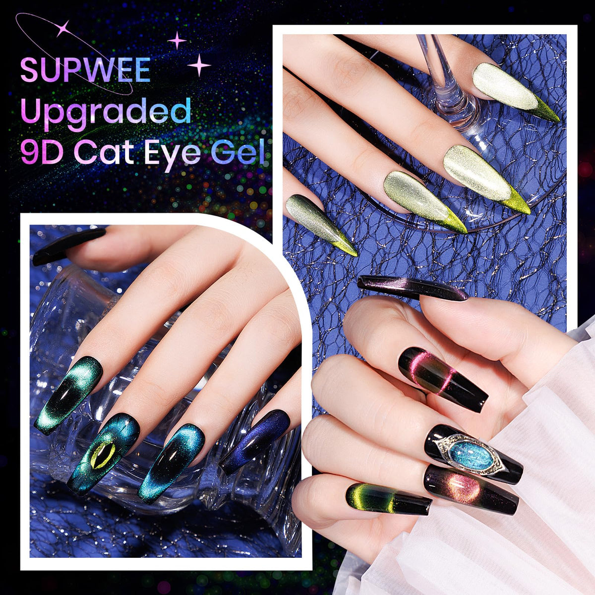 SUPWEE packaging and tools for home manicure kit