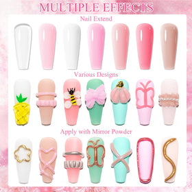 SUPWEE Nail brush included for precise gel application.