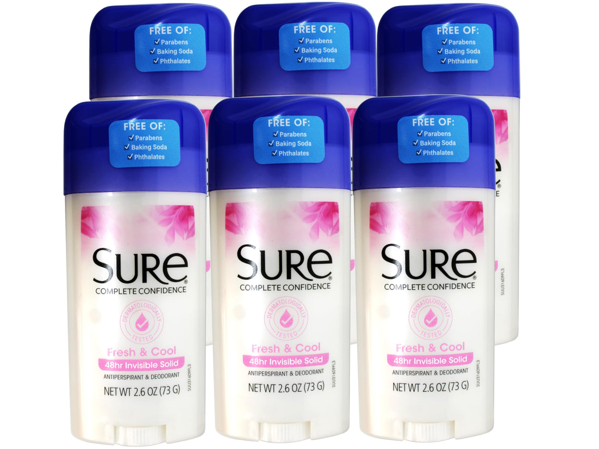 Sure compact travel-friendly pack keeps you fresh on the go