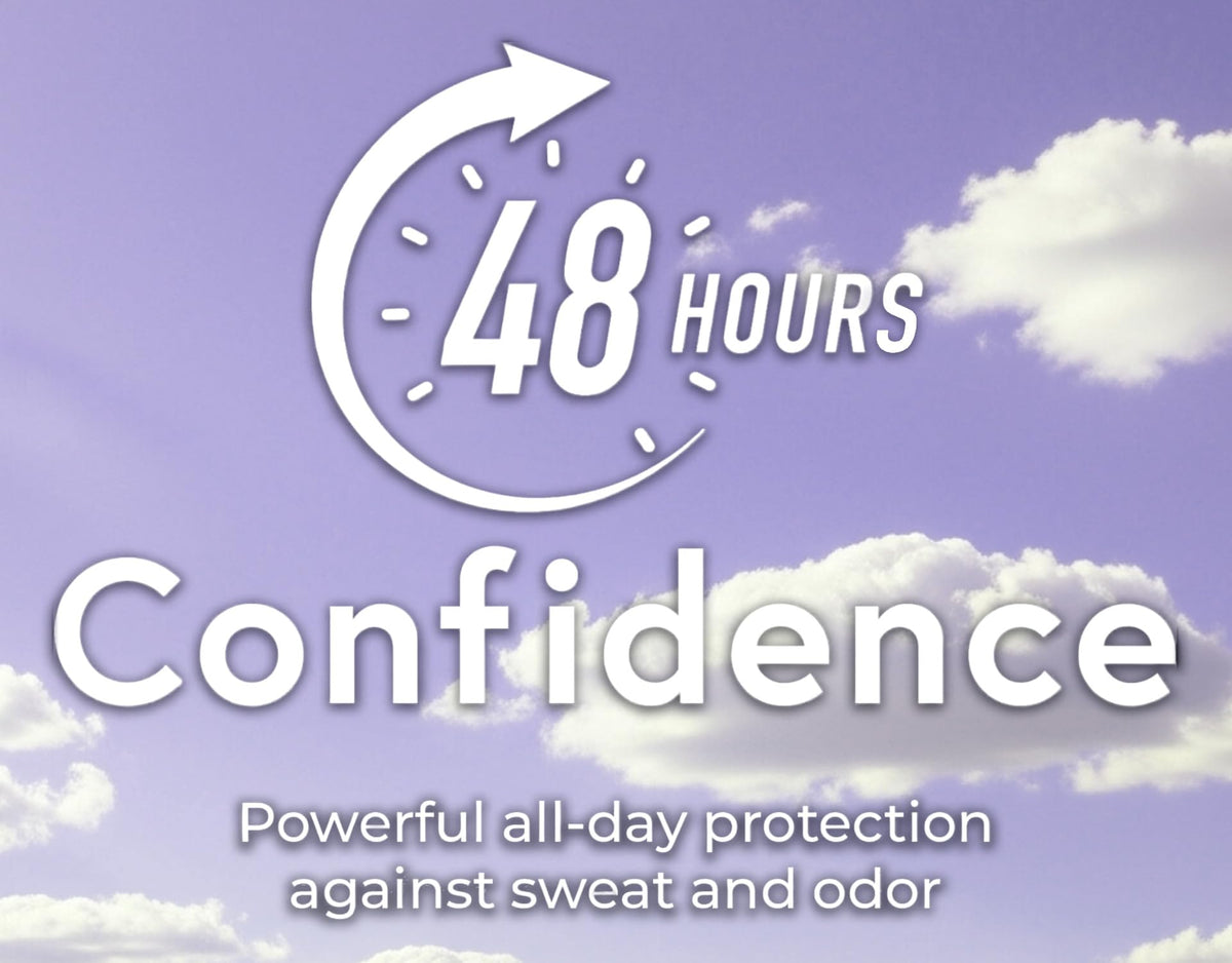 Sure invisible solid unscented residue-free skin indicates invisible protection.