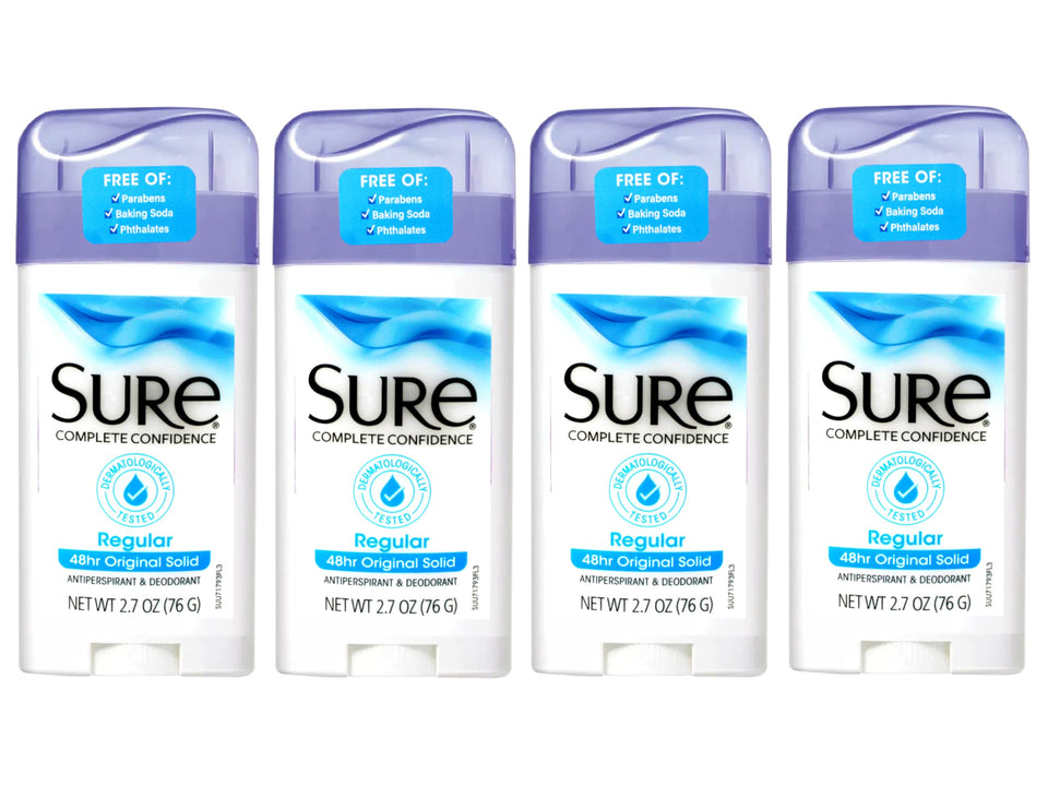 Sure Original Solid Deodorant mandarin buds scent for daily freshness