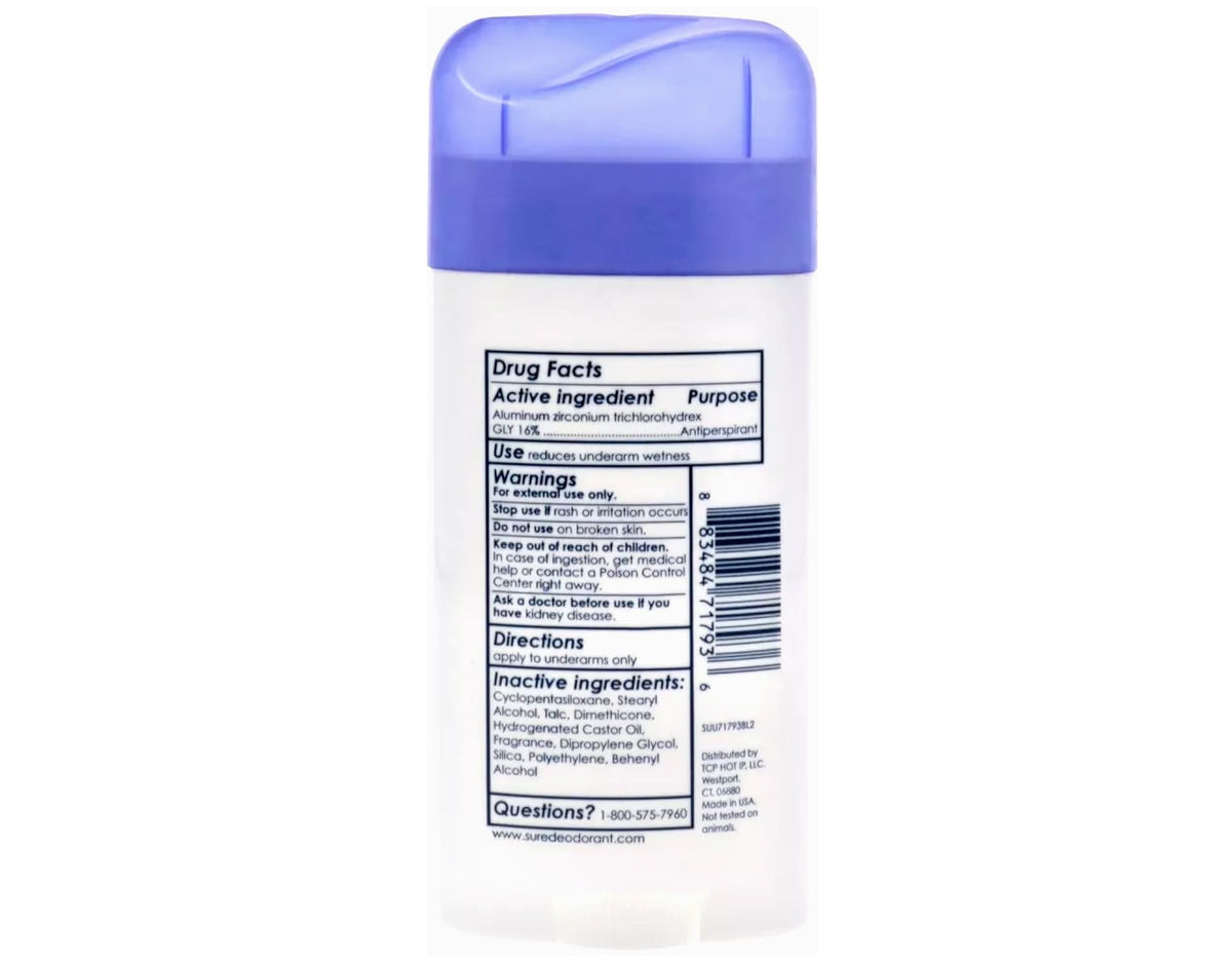 Sure Original Solid Deodorant musk notes scent with warm finish