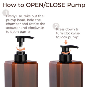 Suream transparent bottle shows leftover liquid clearly for timely refills.