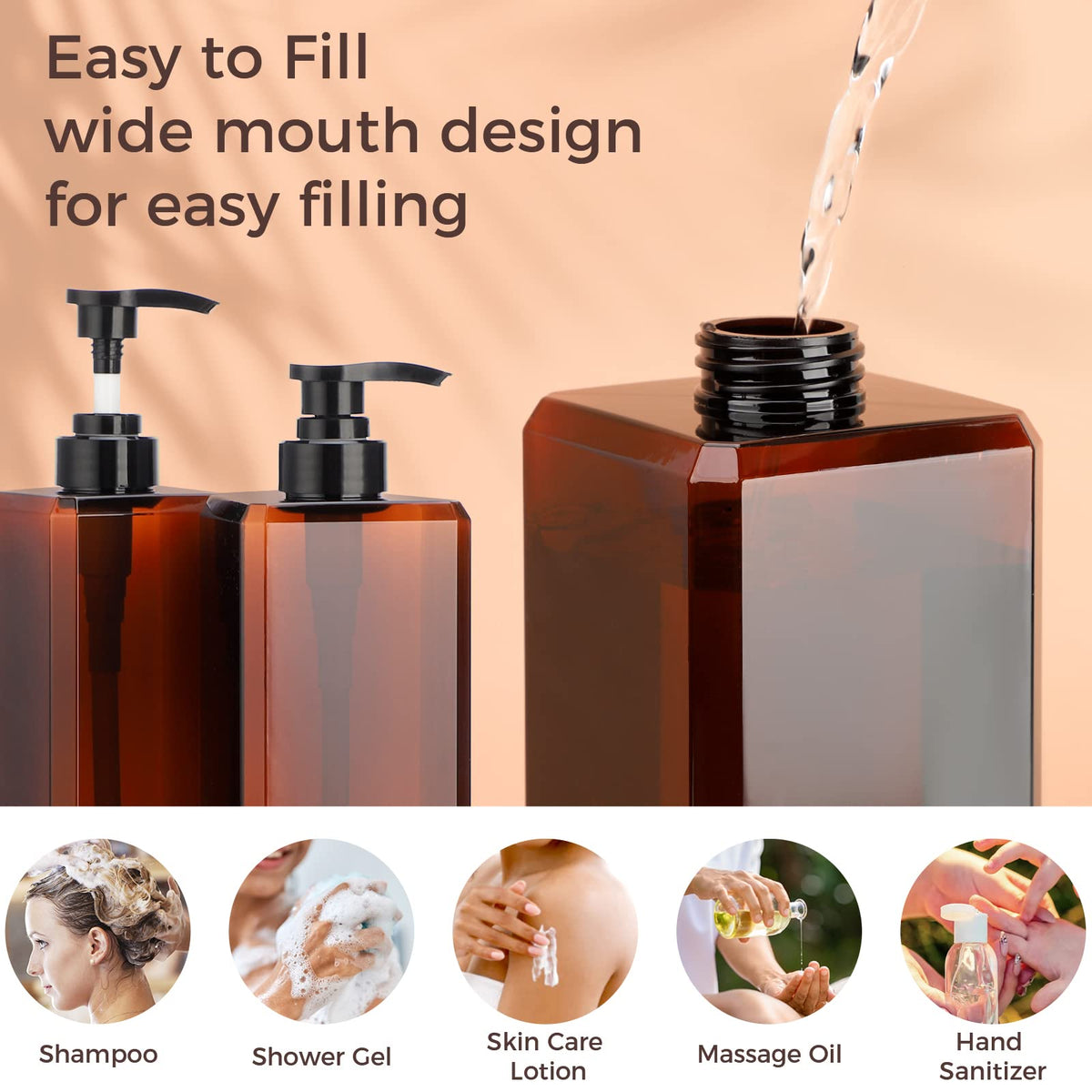 Suream waterproof label stickers help you identify liquids at a glance.