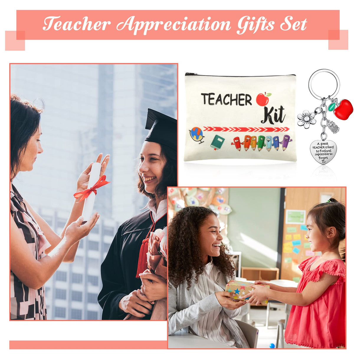 Sureio bulk teacher gifts arrangement ready for end-of-year celebrations.