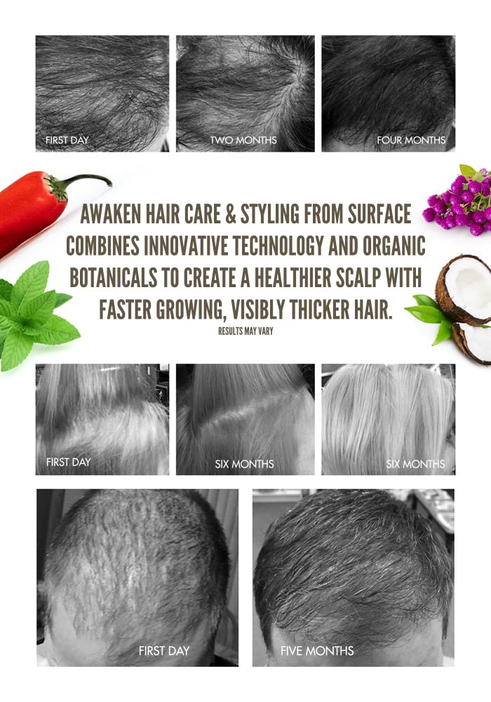 Surface Awaken Kit vegan ingredients highlight amino acids for stronger hair