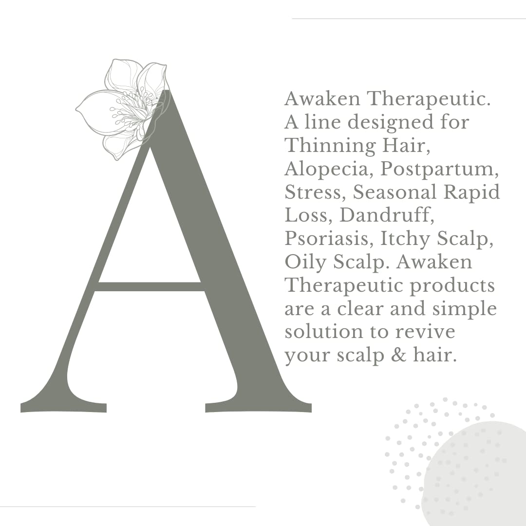 Surface Awaken clinical-like closeup of skincare science for scalp care