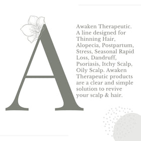 Surface Awaken clinical-like closeup of skincare science for scalp care
