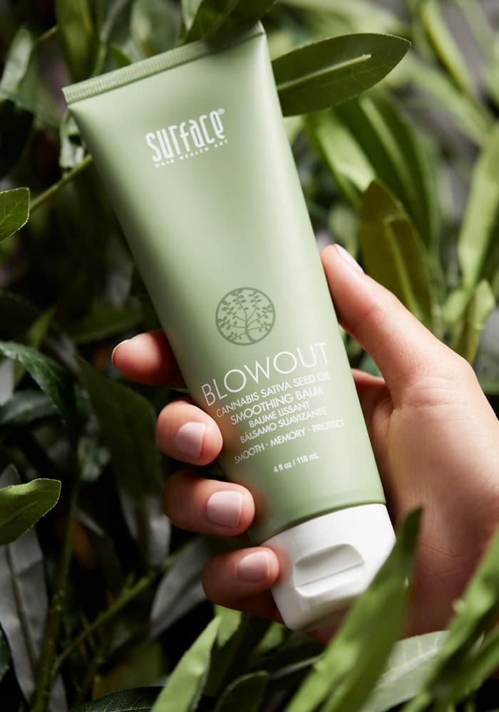 SURFACE Babassu oil delivers moisture barrier for conditioned lasting bounce.