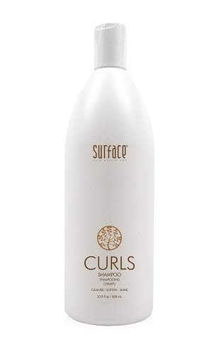 SURFACE Curls Moisturizing Shampoo bottle for defined, shiny curls and frizz control