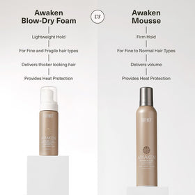Packaging details highlighting the lightweight, plastic-free formula