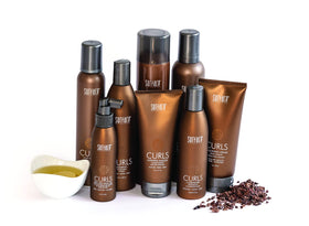 Surface Hair Curls Serum being dispensed for easy application
