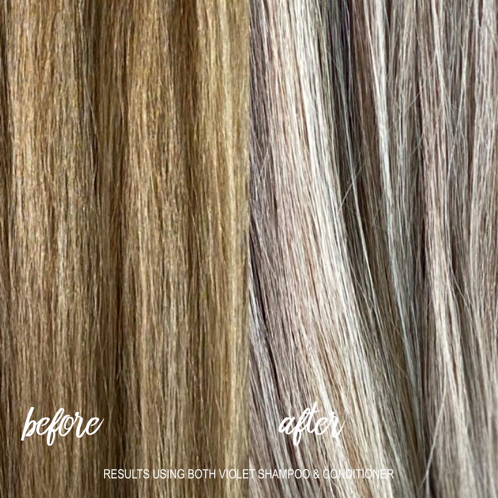 Surface Pure Blonde Violet conditioner cream texture glides through hair